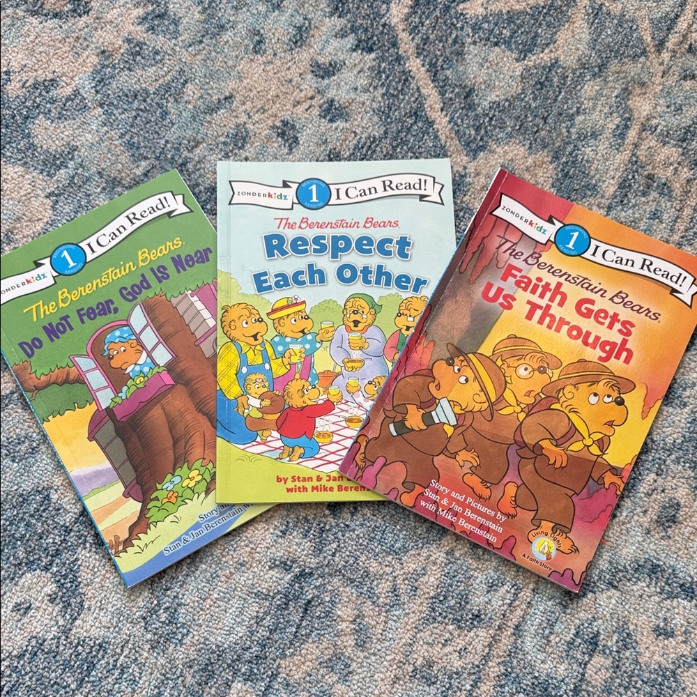 Berenstain Bears easy reader book bundle!